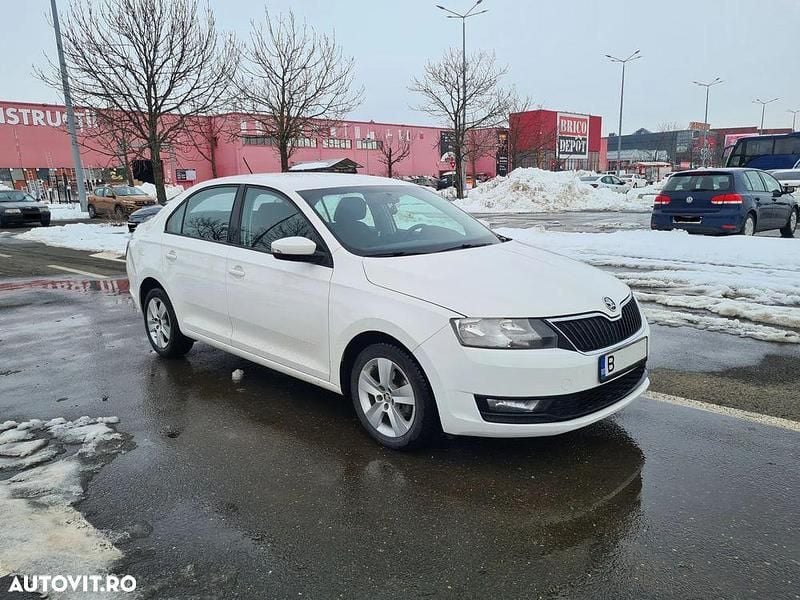 Second-hand Skoda Rapid Ambition 90 CP (66 kW) 2018 Culoarealb Hatchback
