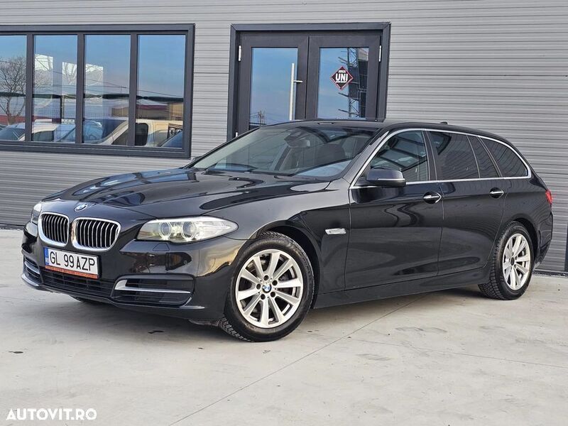 Negru Utilizat 2016 BMW 520 Luxury Line Break | 12.790 EUR (Super Preț) - Imagine 1/4