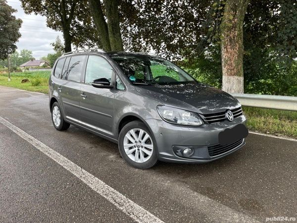 Gri Utilizat 2012 VW Touran Style Monovolum | 6.250 EUR (Preț bun) - Imagine 1/4