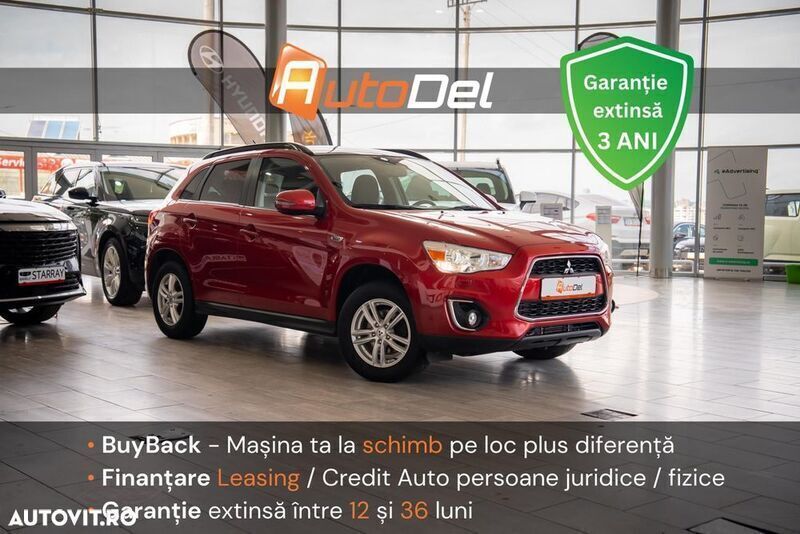 Rosu Utilizat 2014 Mitsubishi ASX SUV | 7.750 EUR (Preț OK) - Imagine 1/4