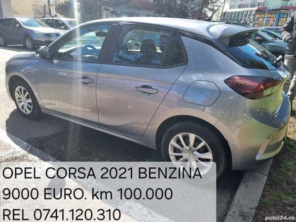 Gri Utilizat 2021 Opel Corsa Hatchback | 8.700 EUR (Preț OK) - Imagine 1/4