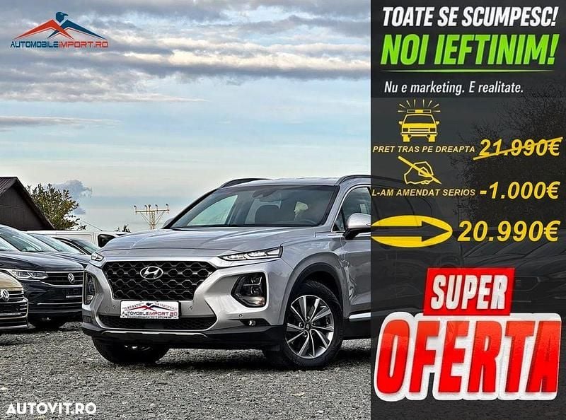 Second-hand Hyundai Santa Fe Premium 200 CP (147 kW) 2020 Culoaregri SUV