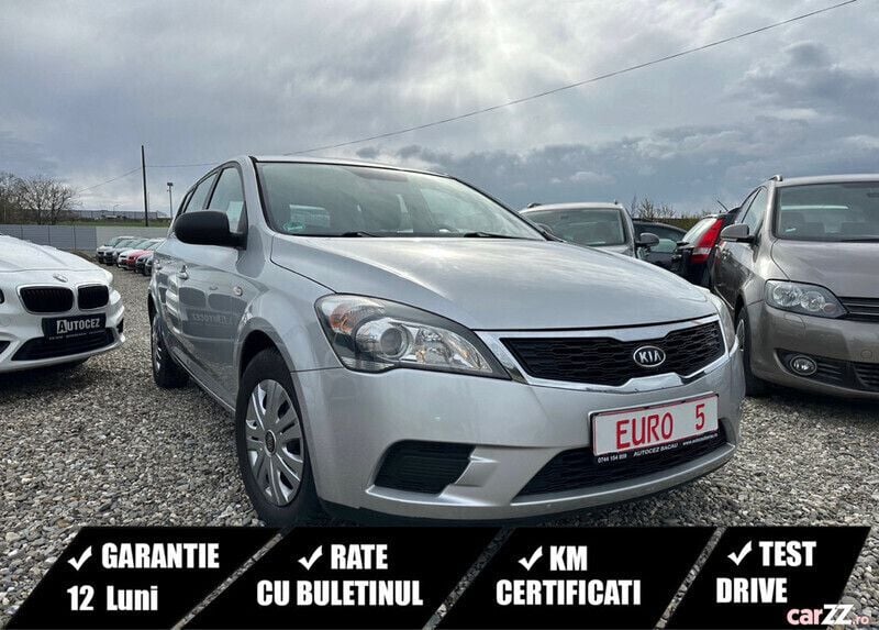 Second-hand Kia Ceed 90 CP (66 kW) 2011 Gri Hatchback