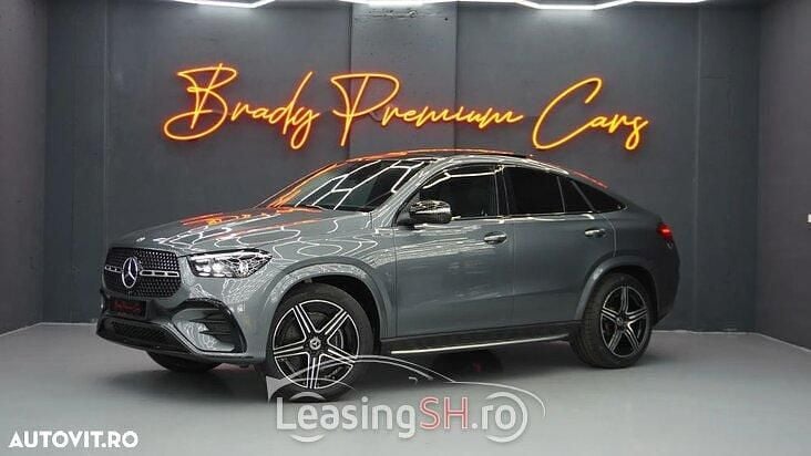 Gri Utilizat 2023 Mercedes GLC300 Edition Coupe | 99.645 EUR - Imagine 1/4