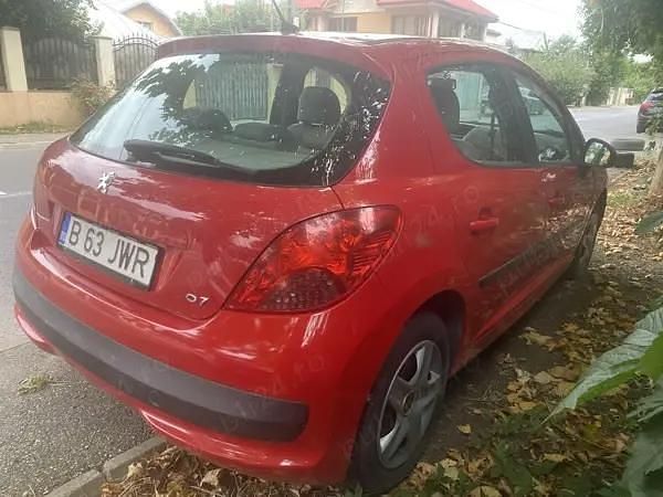 Second-hand Peugeot 207 70 CP (51 kW) 2007 Culoarerosu Hatchback