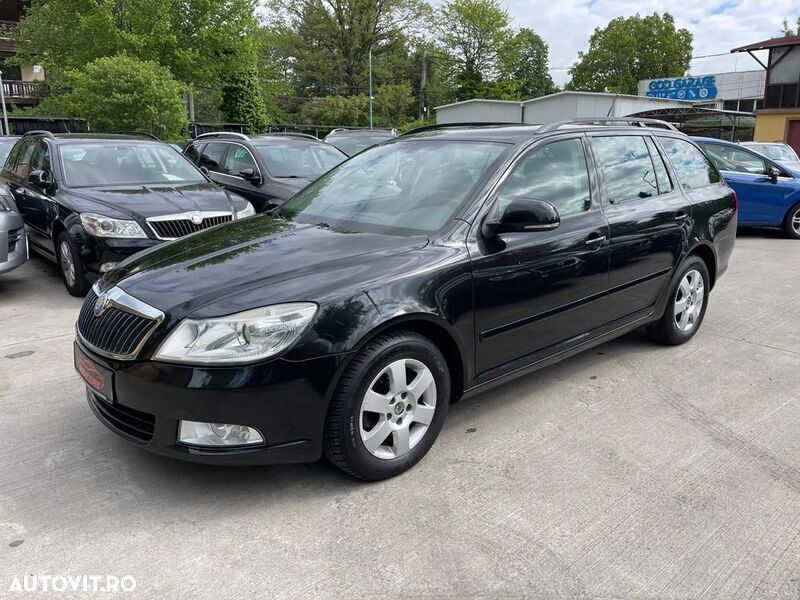 Negru Utilizat 2011 Skoda Octavia GreenLine Break | 5.499 EUR (Preț OK) - Imagine 1/4