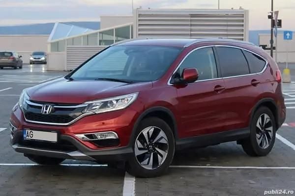 Rosu Utilizat 2015 Honda CR-V SUV | 12.390 EUR (Preț bun) - Imagine 1/4