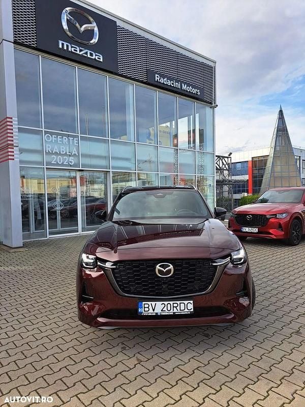 Culoarerosu Utilizat 2024 Mazda CX-80 Homura-Line SUV | 56.606 EUR (Preț OK) - Imagine 1/4
