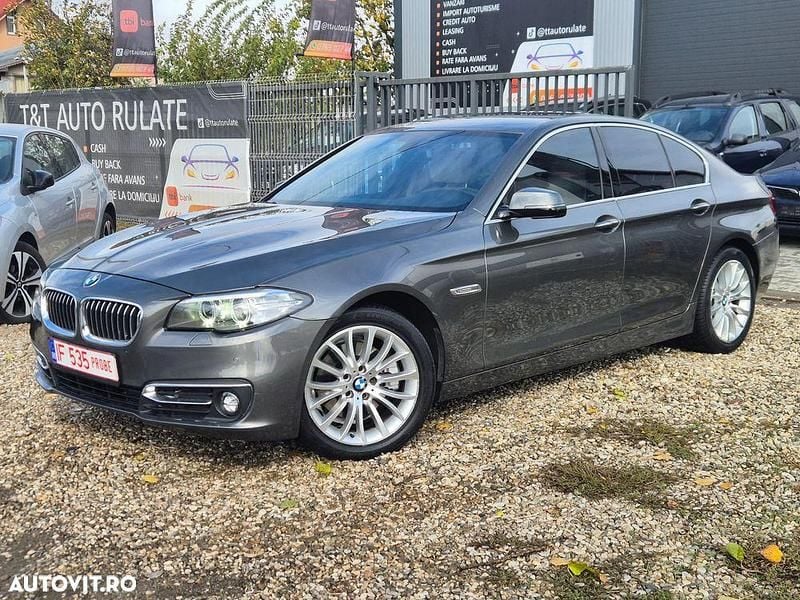 Second-hand BMW 520 Luxury Line 184 CP (135 kW) 2014 Culoaremaro Berlinǎ
