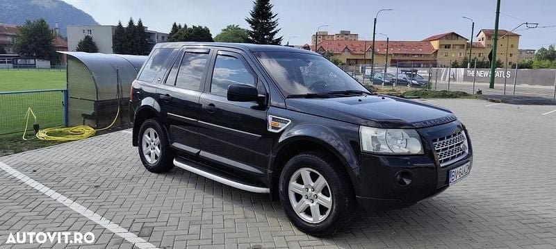 Negru Utilizat 2008 Land Rover Freelander 2 SUV | 5.000 EUR (Preț bun) - Imagine 1/4