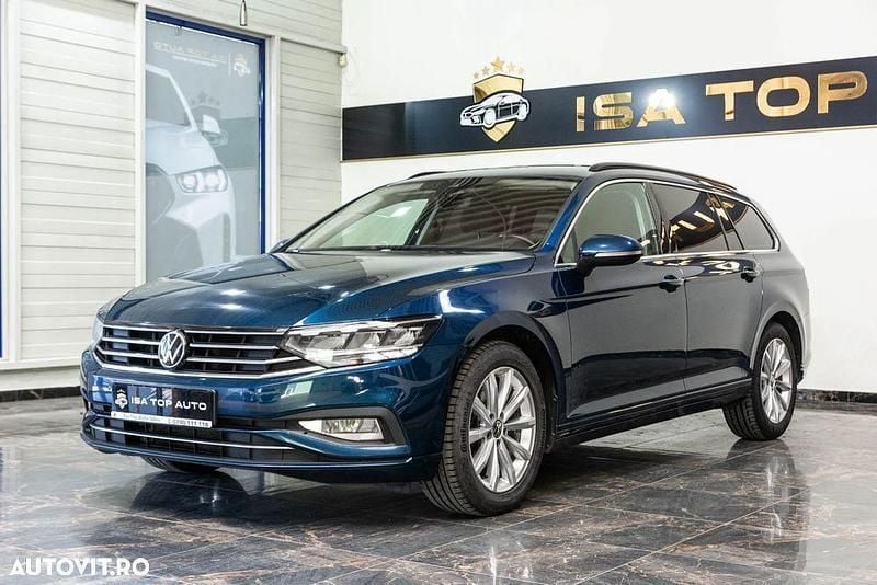 Albastru Utilizat 2021 VW Passat Comfortline Break | 17.255 EUR (Puțin scump) - Imagine 1/4