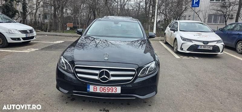 Second-hand Mercedes E200 Avantgarde 150 CP (110 kW) 2017 Culoarenegru Berlinǎ