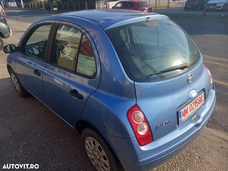 Second-hand Nissan Micra 88 CP (64 kW) 2009 Culoarealbastru Hatchback