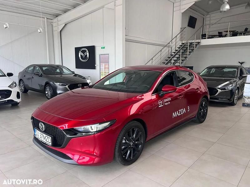 Rosu Nouă 2025 Mazda 3 Exclusive-Line Hatchback | 26.741 EUR (Scump) - Imagine 1/4