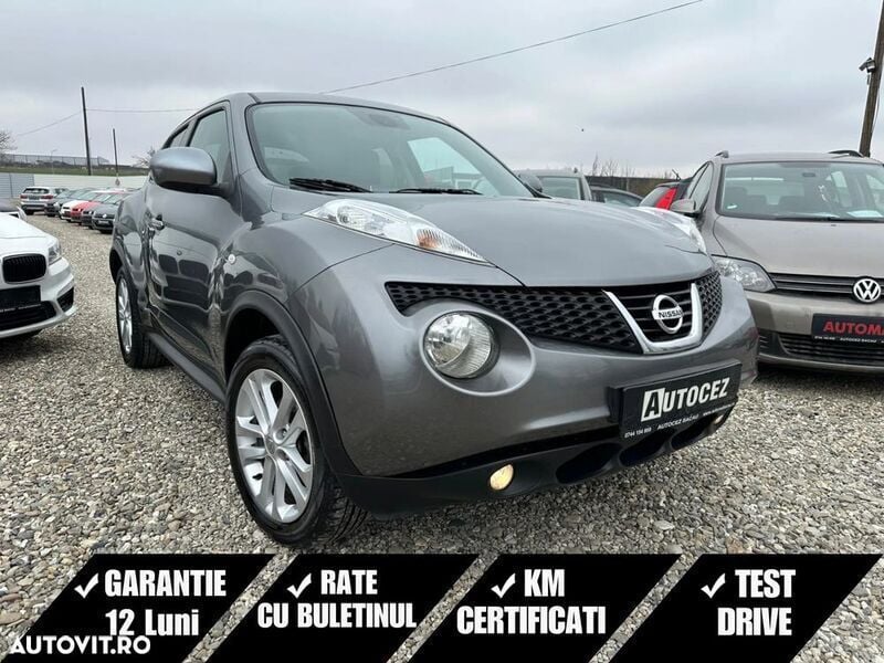 Gri Utilizat 2011 Nissan Juke Acenta SUV | 7.450 EUR (Preț OK) - Imagine 1/4