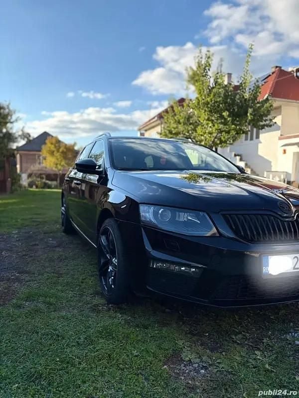 Second-hand Skoda Octavia RS 184 CP (135 kW) 2014 Negru Break