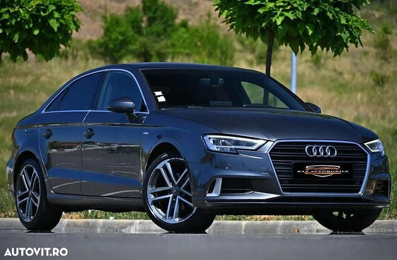 Gri Utilizat 2018 Audi A3 Sport Berlinǎ | 13.998 EUR (Preț OK) - Imagine 1/4