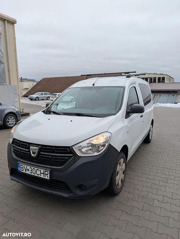 Culoarealb Second-hand 2017 Dacia Dokker Monovolum | 4.400 EUR (Super Preț) - Imagine 1/4