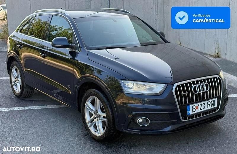 Culoarealbastru Utilizat 2013 Audi Q3 SUV | 11.300 EUR (Super Preț) - Imagine 1/4