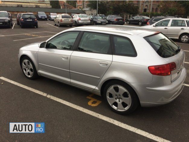 Second-hand Audi A3 Sport 140 CP (102 kW) 2007 Gri Hatchback