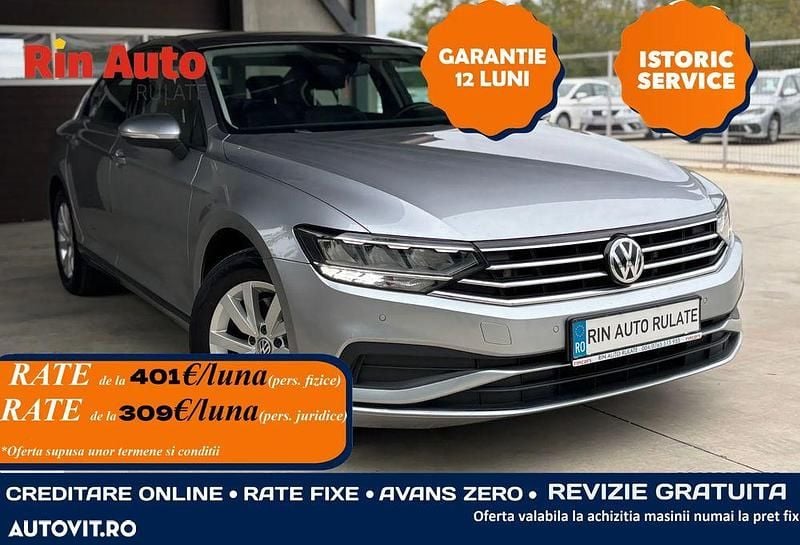 Second-hand VW Passat Comfortline 150 CP (110 kW) 2020 Culoareargint Break