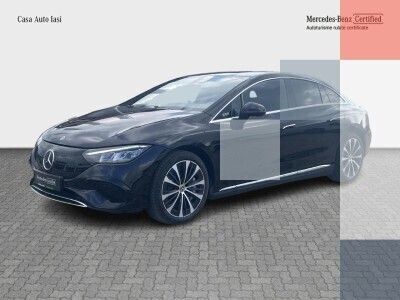 Negru obsidian Utilizat 2024 Mercedes EQE350 | 57.421 EUR - Imagine 1/4