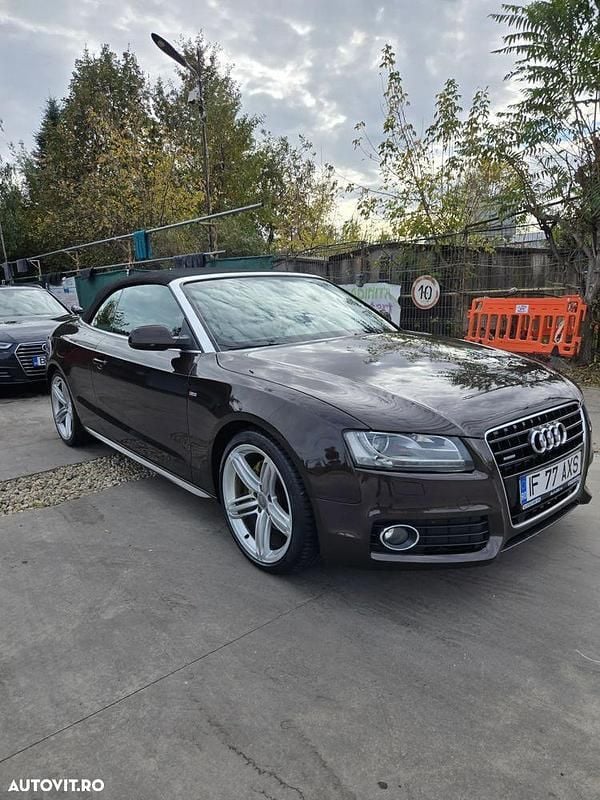 Culoaremaro Utilizat 2012 Audi A5 Cabriolet S-Line Cabrio | 9.500 EUR - Imagine 1/4