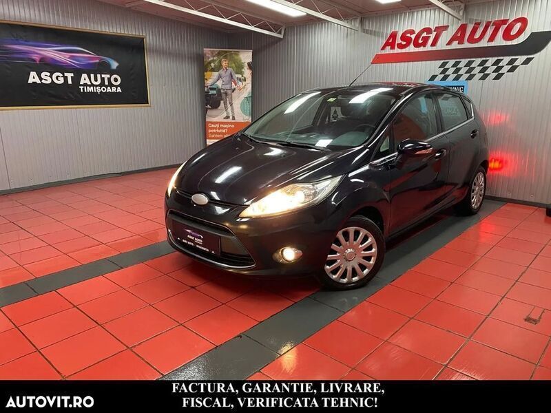 Negru Utilizat 2009 Ford Fiesta Hatchback | 3.799 EUR (Preț OK) - Imagine 1/4