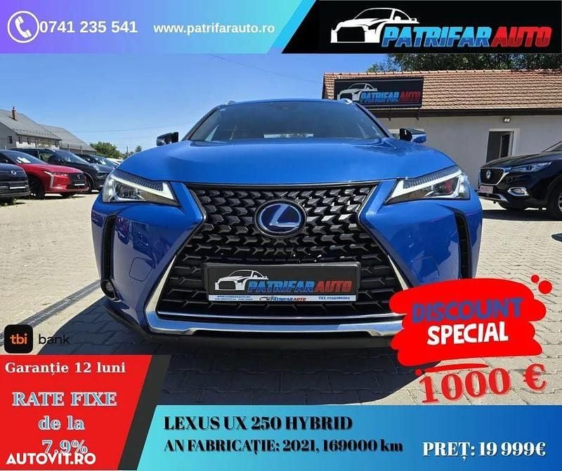 Culoarealbastru Utilizat 2021 Lexus UX SUV | 19.999 EUR - Imagine 1/4