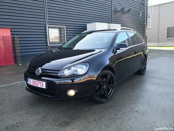 Negru Utilizat 2012 VW Golf VI Style Hatchback | 5.290 EUR (Preț OK) - Imagine 1/4