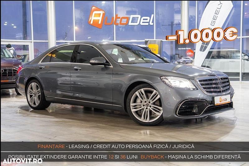 Second-hand Mercedes S450 367 CP (269 kW) 2018 Culoaregri Berlinǎ