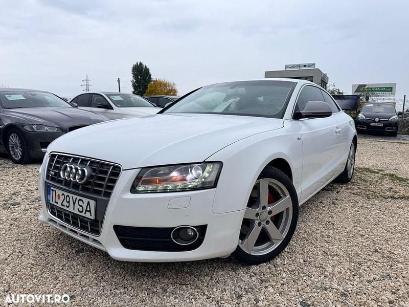 Culoarealb Utilizat 2009 Audi A5 Coupe | 6.900 EUR (Preț OK) - Imagine 1/4