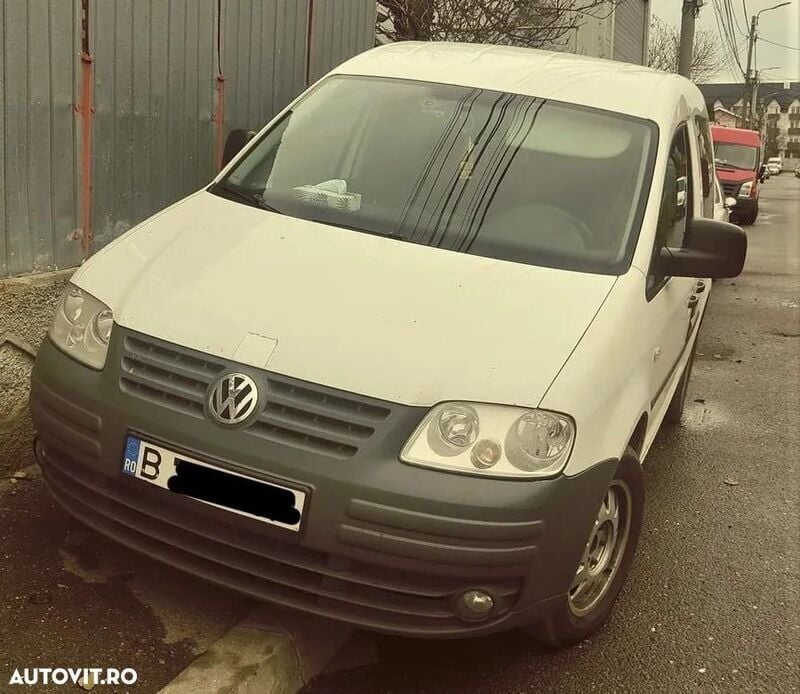 Second-hand VW Caddy Life 75 CP (55 kW) 2009 Alb Monovolum