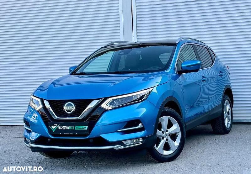 Albastru Utilizat 2019 Nissan Qashqai Tekna+ SUV | 13.450 EUR (Preț bun) - Imagine 1/4