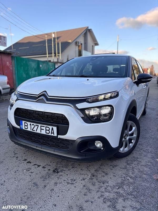 Culoarealb Utilizat 2020 Citroën C3 | 8.800 EUR (Puțin scump) - Imagine 1/4