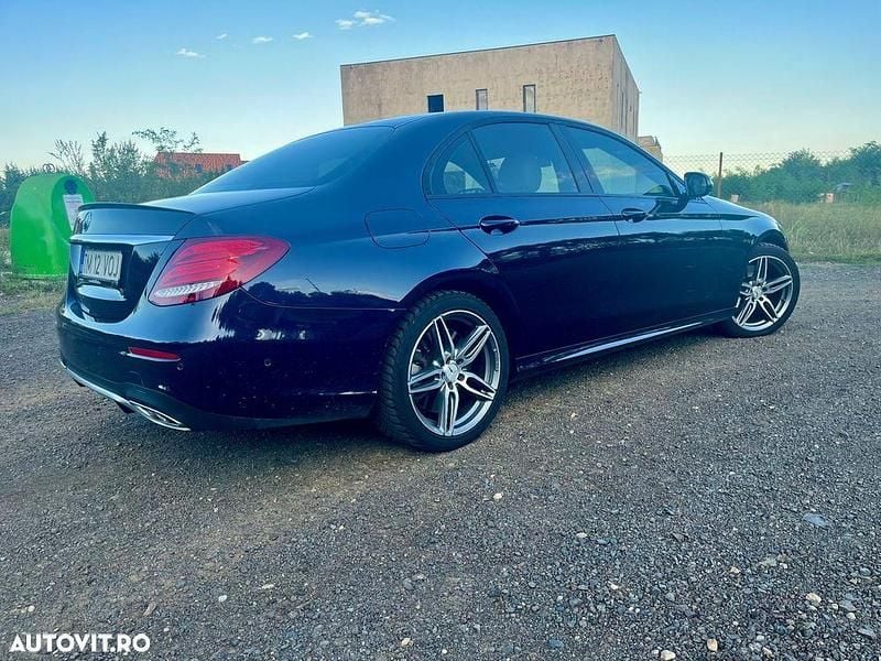 Second-hand Mercedes E43 AMG AMG 401 CP (294 kW) 2017 Albastru Berlinǎ