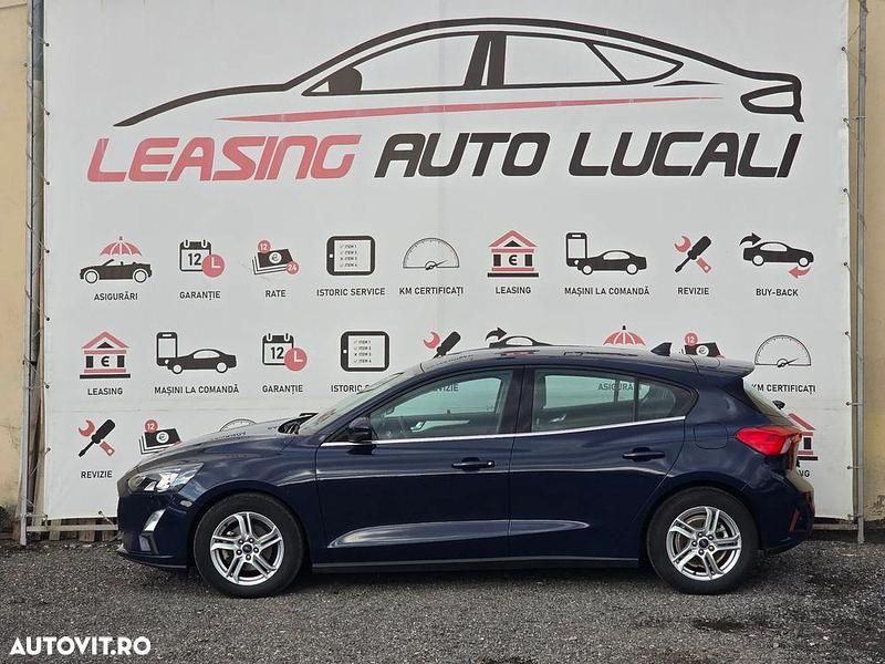 Second-hand Ford Focus 120 CP (88 kW) 2020 Culoarealbastru Hatchback