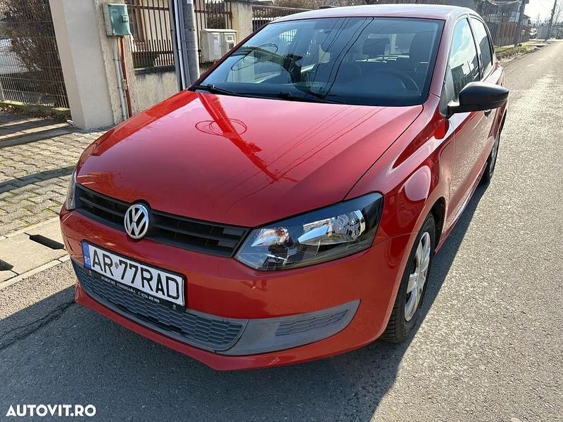 Second-hand VW Polo Trendline 60 CP (44 kW) 2010 Culoareportocaliu Hatchback
