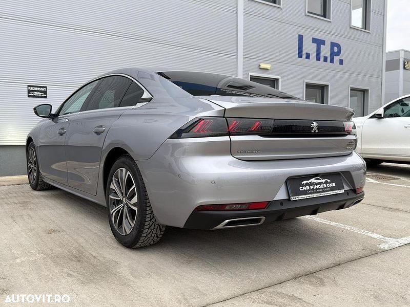 Second-hand Peugeot 508 Allure 130 CP (95 kW) 2021 Culoareargint Coupe