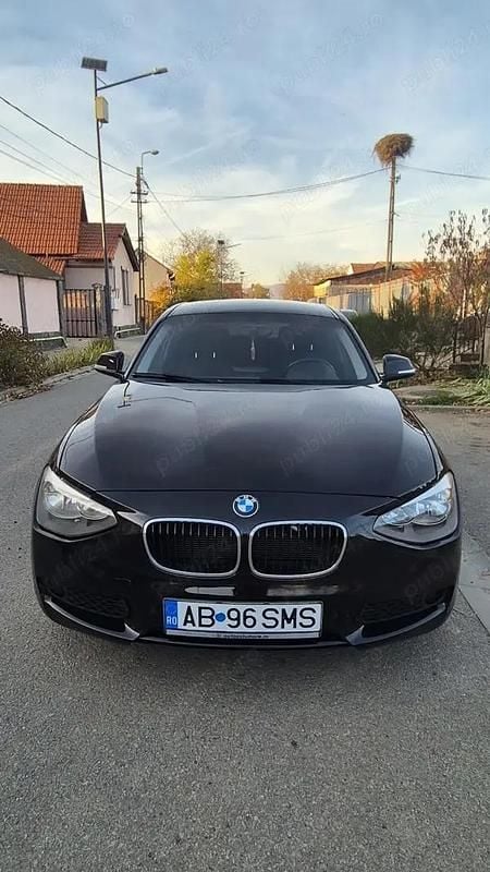Negru Utilizat 2014 BMW 116 Hatchback | 9.250 EUR (Preț OK) - Imagine 1/4