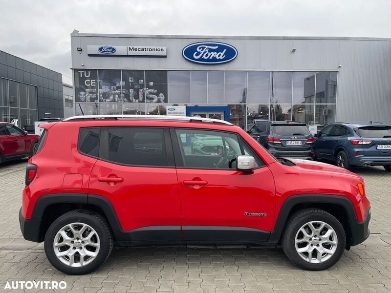Rosu Utilizat 2015 Jeep Renegade Limited SUV | 11.000 EUR - Imagine 1/4