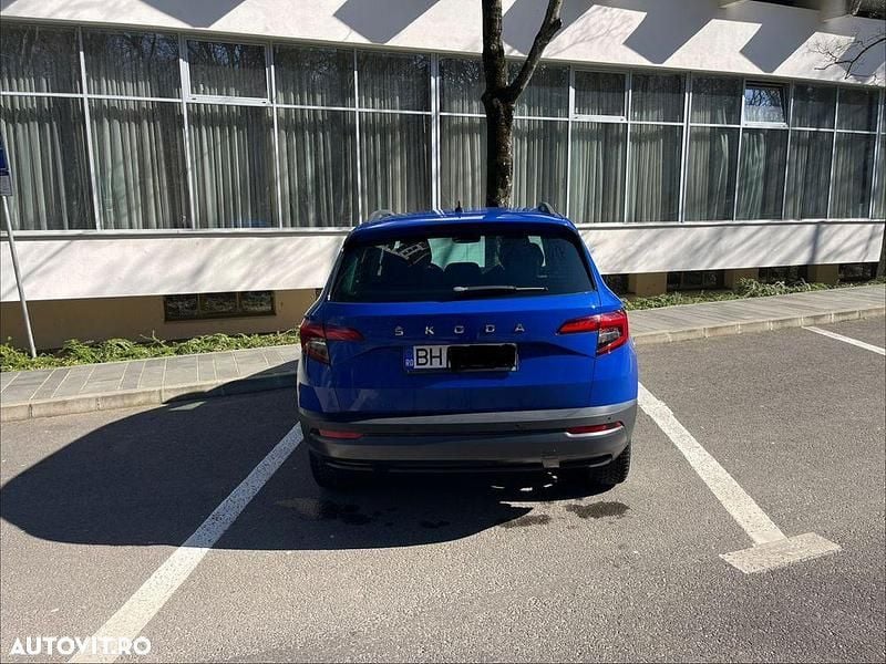 Second-hand Skoda Karoq 149 CP (109 kW) 2019 Culoarealbastru SUV
