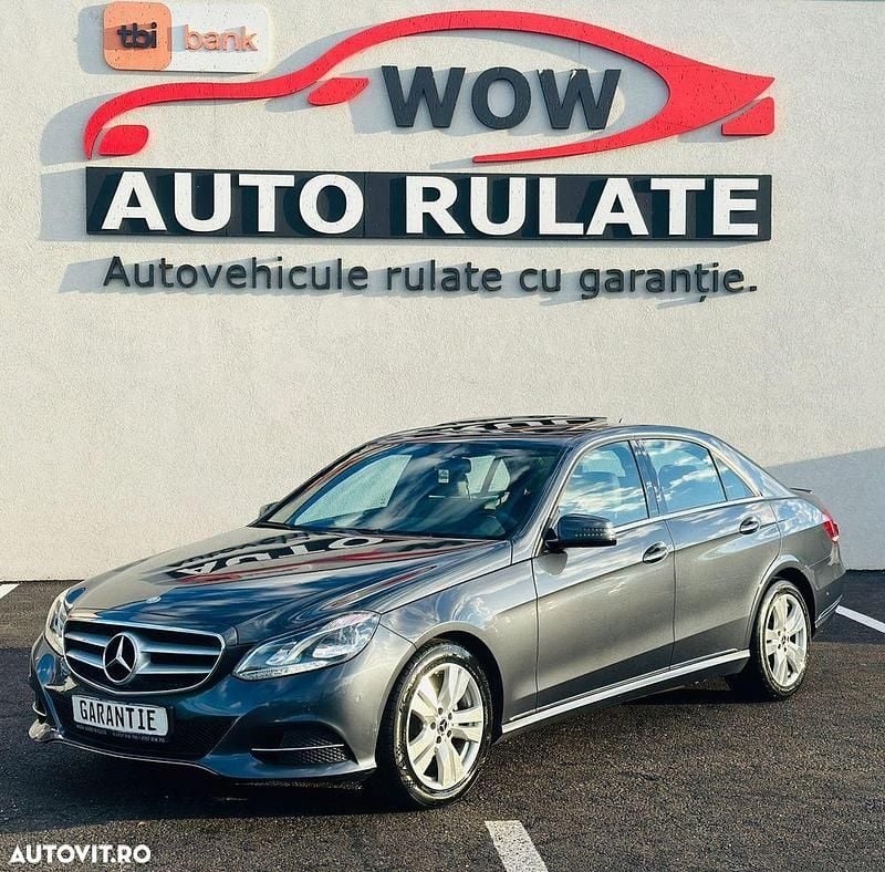 Culoaregri Utilizat 2013 Mercedes E200 Elegance Berlinǎ | 13.290 EUR (Preț bun) - Imagine 1/4