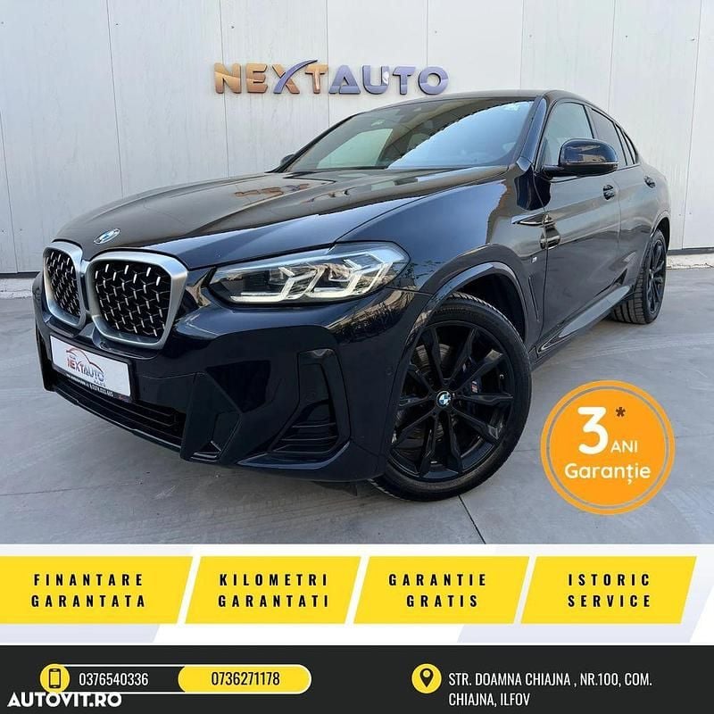 Culoarenegru Utilizat 2022 BMW X4 SUV | 46.999 EUR (Preț OK) - Imagine 1/4