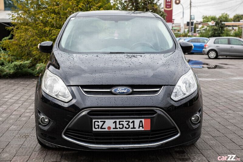 Negru Utilizat 2012 Ford C-MAX Monovolum | 5.750 EUR (Preț OK) - Imagine 1/4