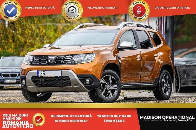 Culoareportocaliu Utilizat 2020 Dacia Duster Prestige SUV | 13.950 EUR (Preț bun) - Imagine 1/4