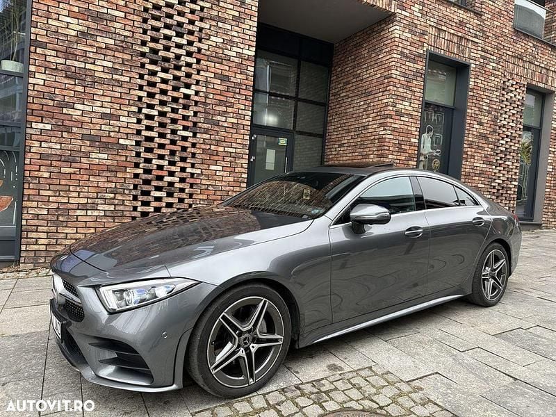 Culoaregri Utilizat 2020 Mercedes CLS220 AMG line Coupe | 39.500 EUR - Imagine 1/4