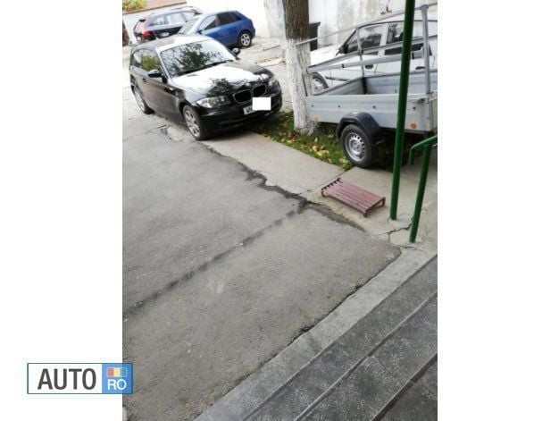 Second-hand BMW 116 122 CP (89 kW) 2008 Negru Hatchback