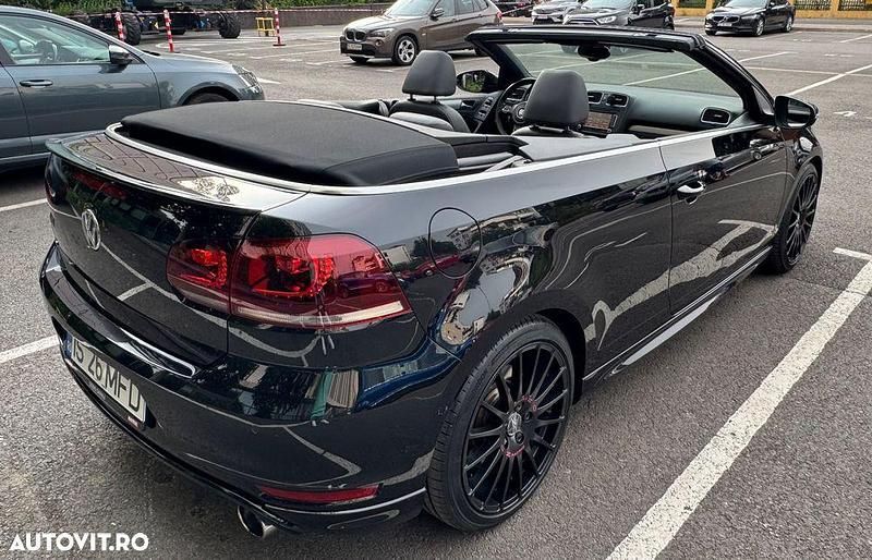 Second-hand VW Golf Cabriolet R 265 CP (194 kW) 2013 Culoarenegru Cabrio
