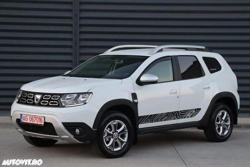 Alb Utilizat 2020 Dacia Duster Comfort SUV | 12.650 EUR (Preț bun) - Imagine 1/4